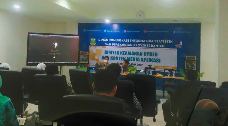 Diskominfo gelar BIMTEK KEAMANAN CYBER DAN KONTEN MEDIA APLIKASI