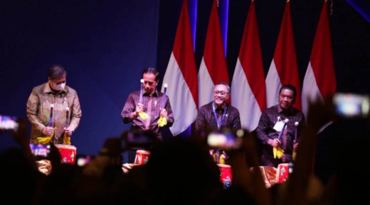 Dampingi Presiden Membuka Trade Expo Indonesia 2022, Pj Gubernur Al Muktabar Optimis Nilai Ekspor Provinsi Banten Meningkat