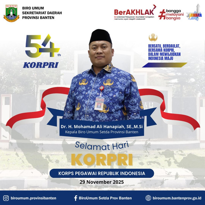 Dirgahayu Korpri ke-54