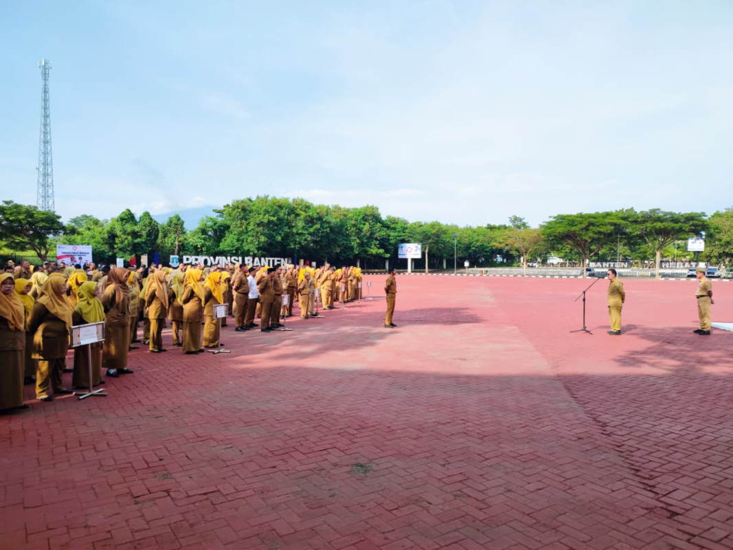 Apel Pagi ASN di Lingkungan Sekretariat Daerah Provinsi Banten