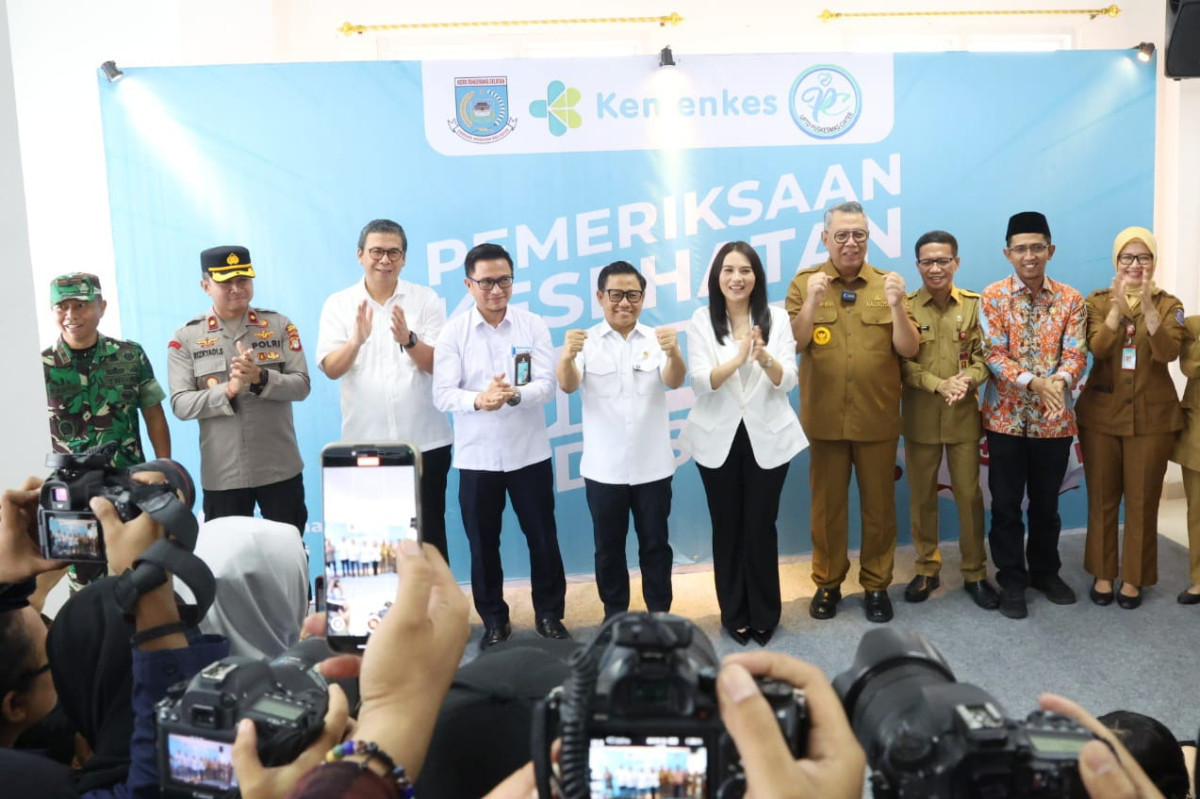 Dampingi Menko Pemberdayaan Masyarakat, Pj Sekda Nana Supiana: Pemprov Banten Sambut Program Cek Kesehatan Gratis