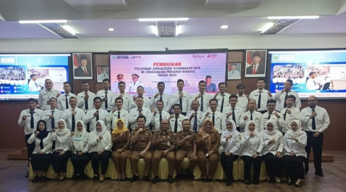 Pelatihan Jurnalistik Kehumasan OPD Provinsi Banten